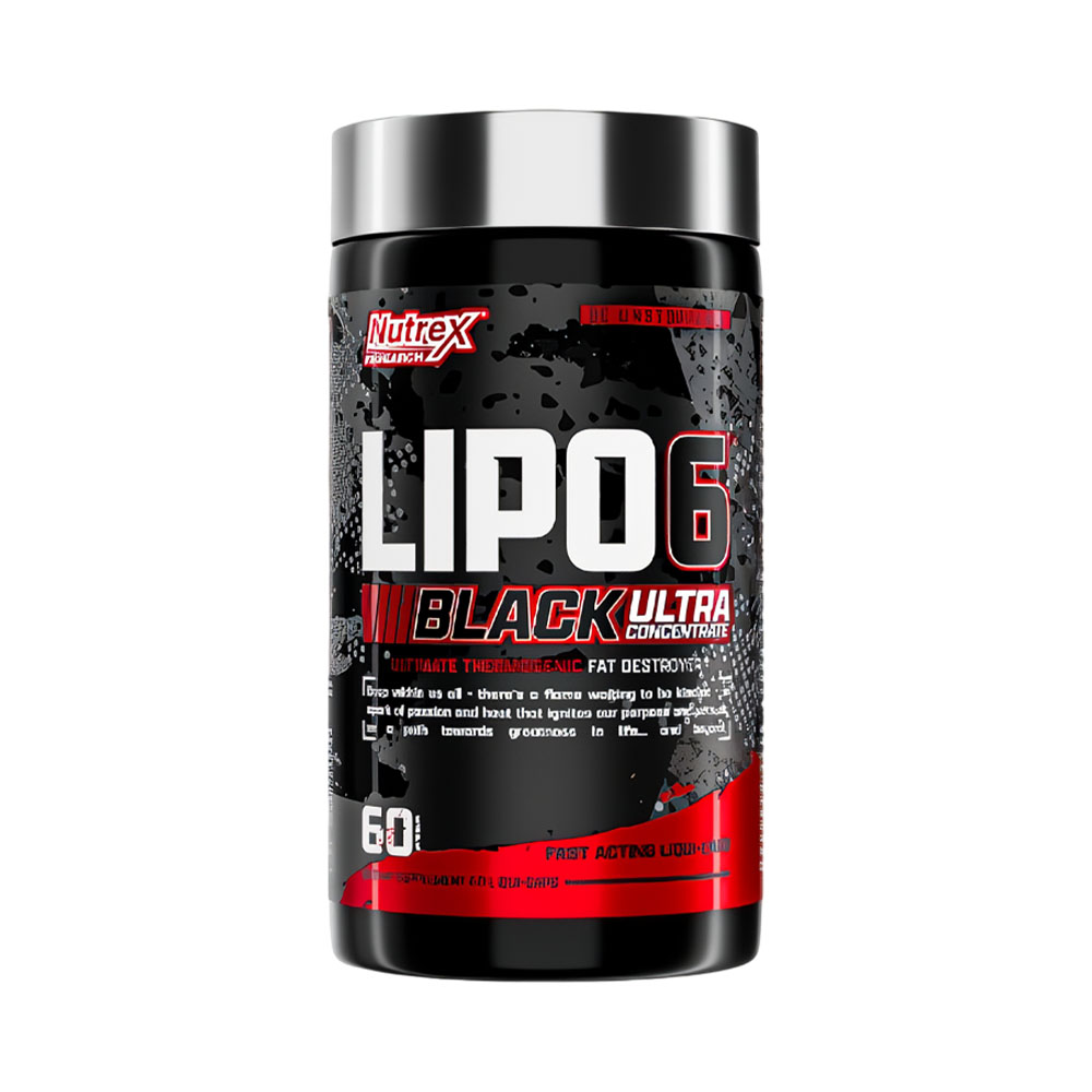 Lipo 6 Black Ultra Concentrate Nutrex - 60 Cápsulas