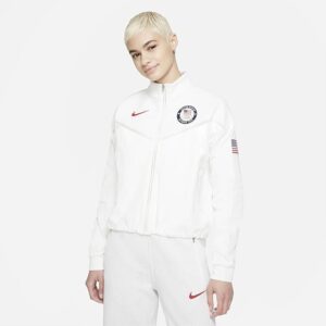 Chompa Nike Team USA Windrunner Mujer Talla XL con Medalla